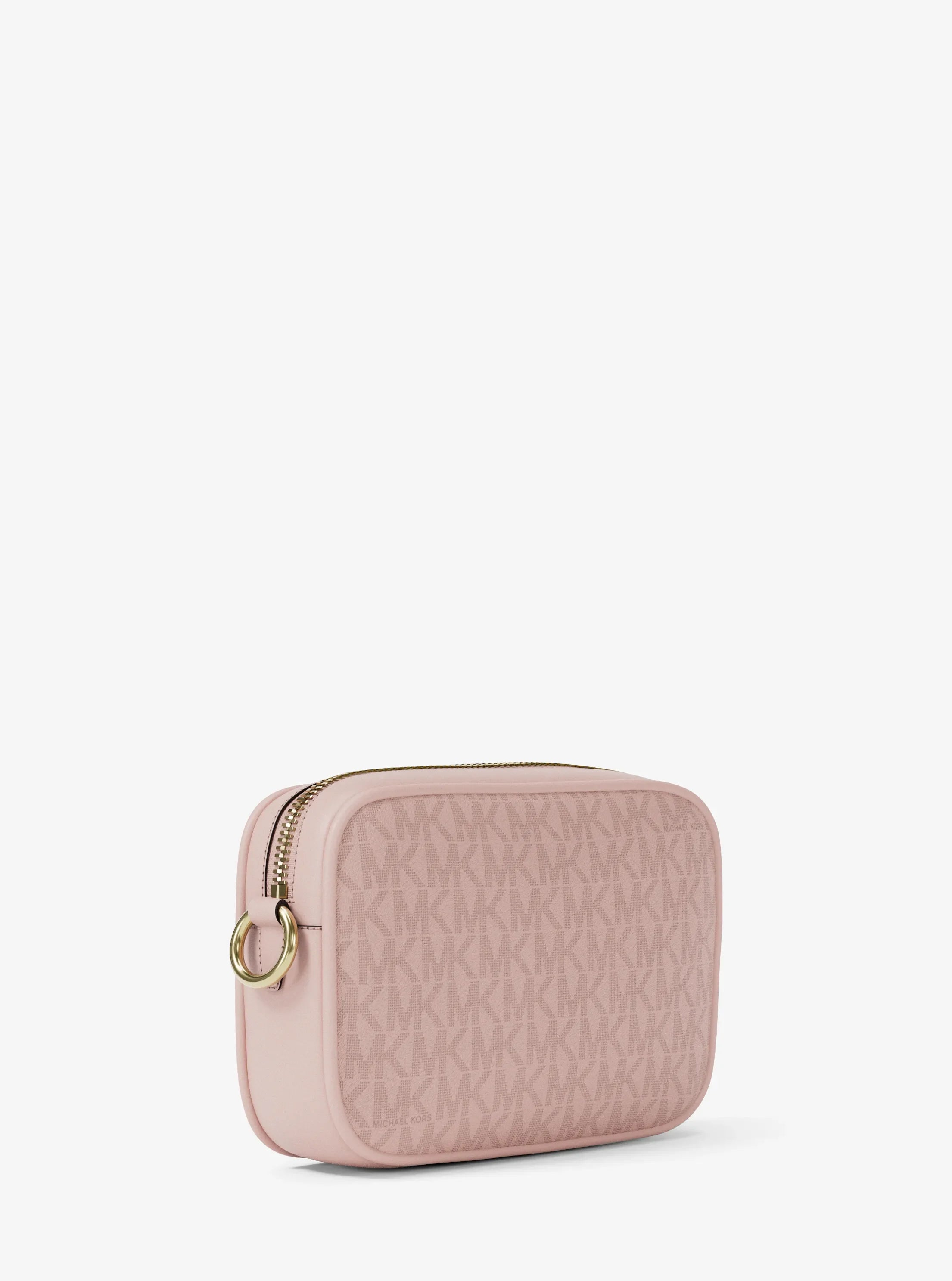 Michael Kors Jet Set Small Signature Logo Camera Crossbody Bag